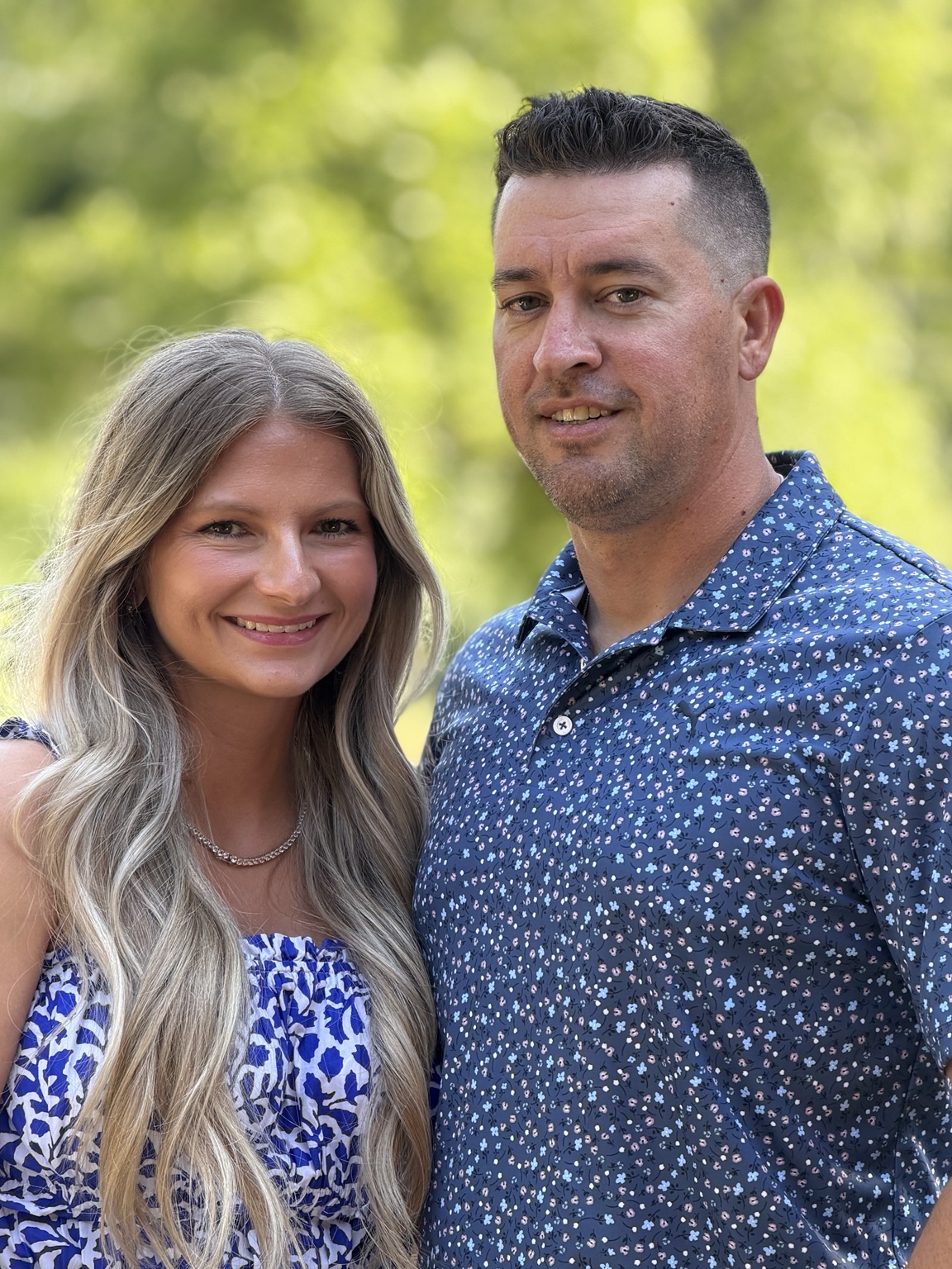 Derek Martin and his wife